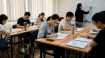 Adults learning Korean at Singapore classroom