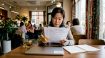 Person reviewing language school certification documents