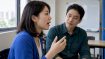Adult learner practising Korean batchim pronunciation